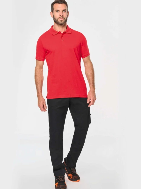 Polos à personnaliser WK. DESIGNED TO WORK Polo écoresponsable homme 