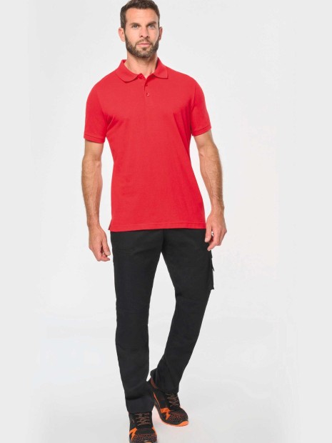 Polos à personnaliser WK. DESIGNED TO WORK Polo écoresponsable homme 