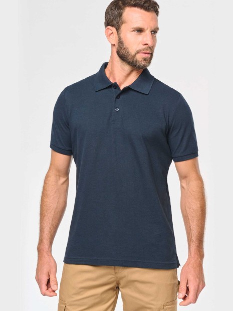 Polos à personnaliser WK. DESIGNED TO WORK Polo écoresponsable homme 