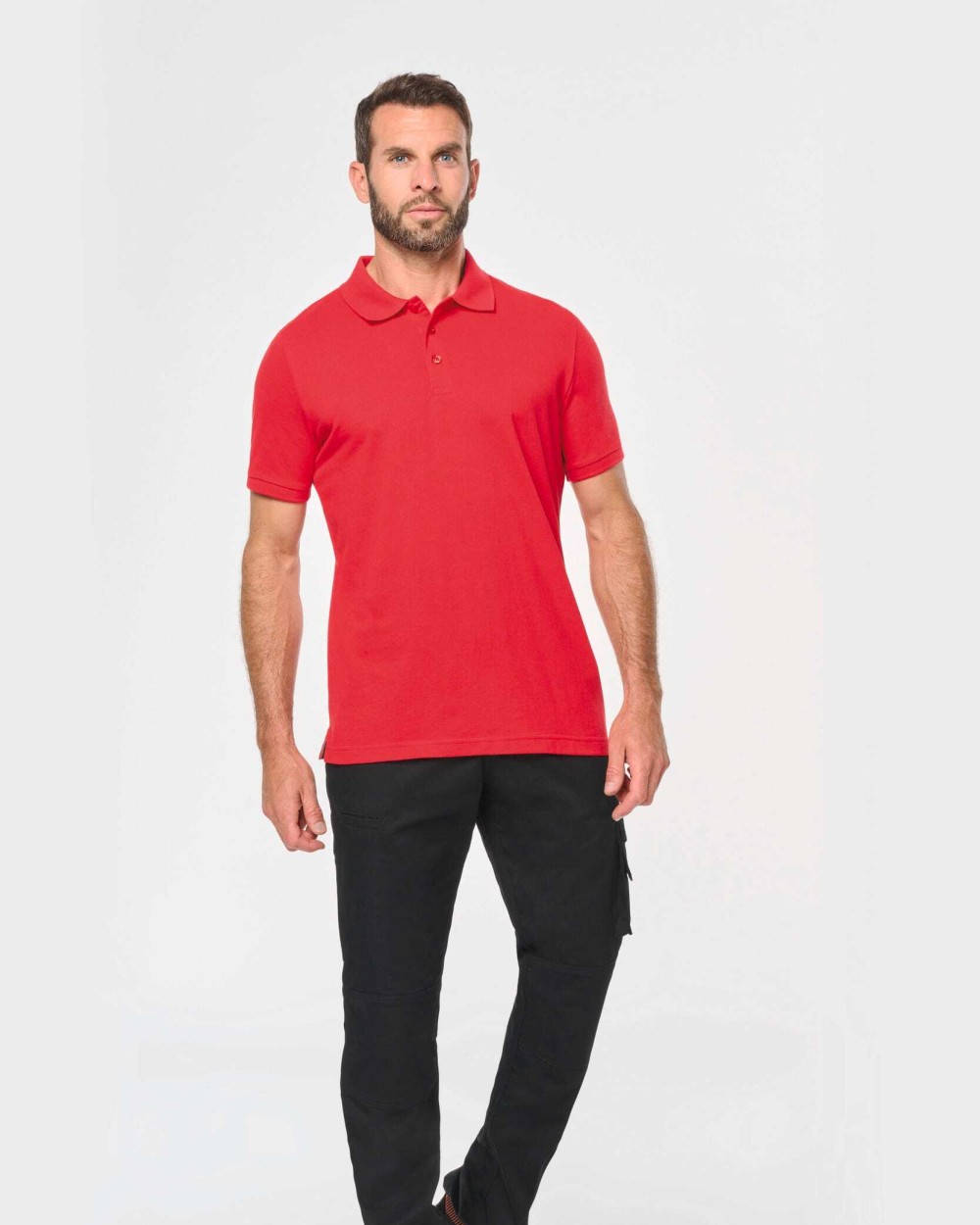 Polos personnalisable WK. DESIGNED TO WORK Polo écoresponsable homme