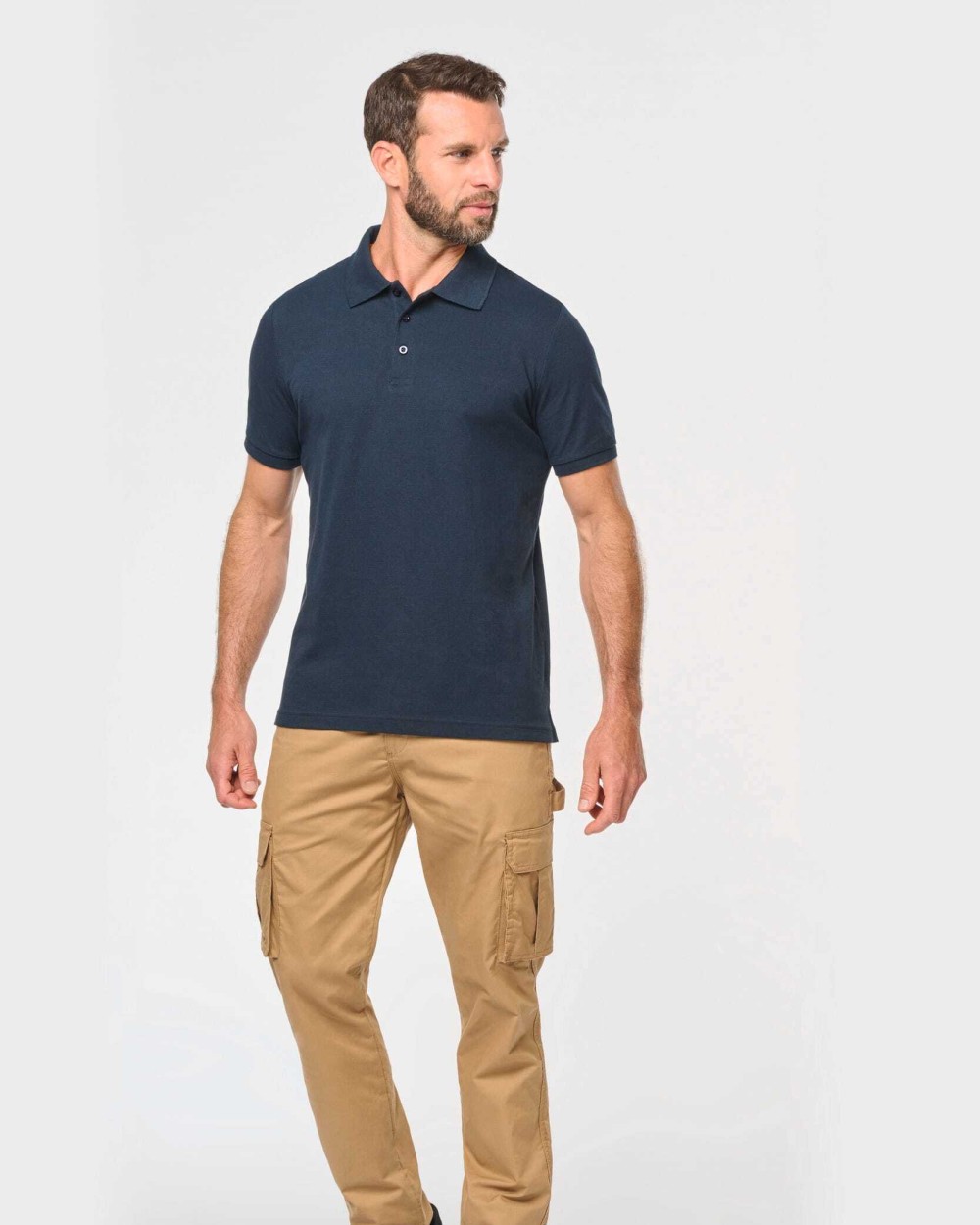 WK. DESIGNED TO WORK Umweltfreundliches Herren-Polohemd Poloshirts personalisierbar