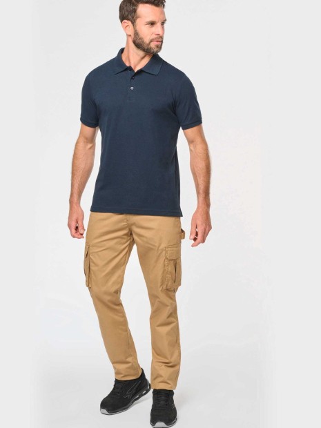 Polos à personnaliser WK. DESIGNED TO WORK Polo écoresponsable homme 