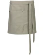 Schorten EXNER Waist Apron Canvas 80 x 45 cm voor bedrukking &amp; borduring