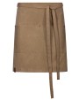 Schorten EXNER Waist Apron Canvas 80 x 45 cm voor bedrukking &amp; borduring