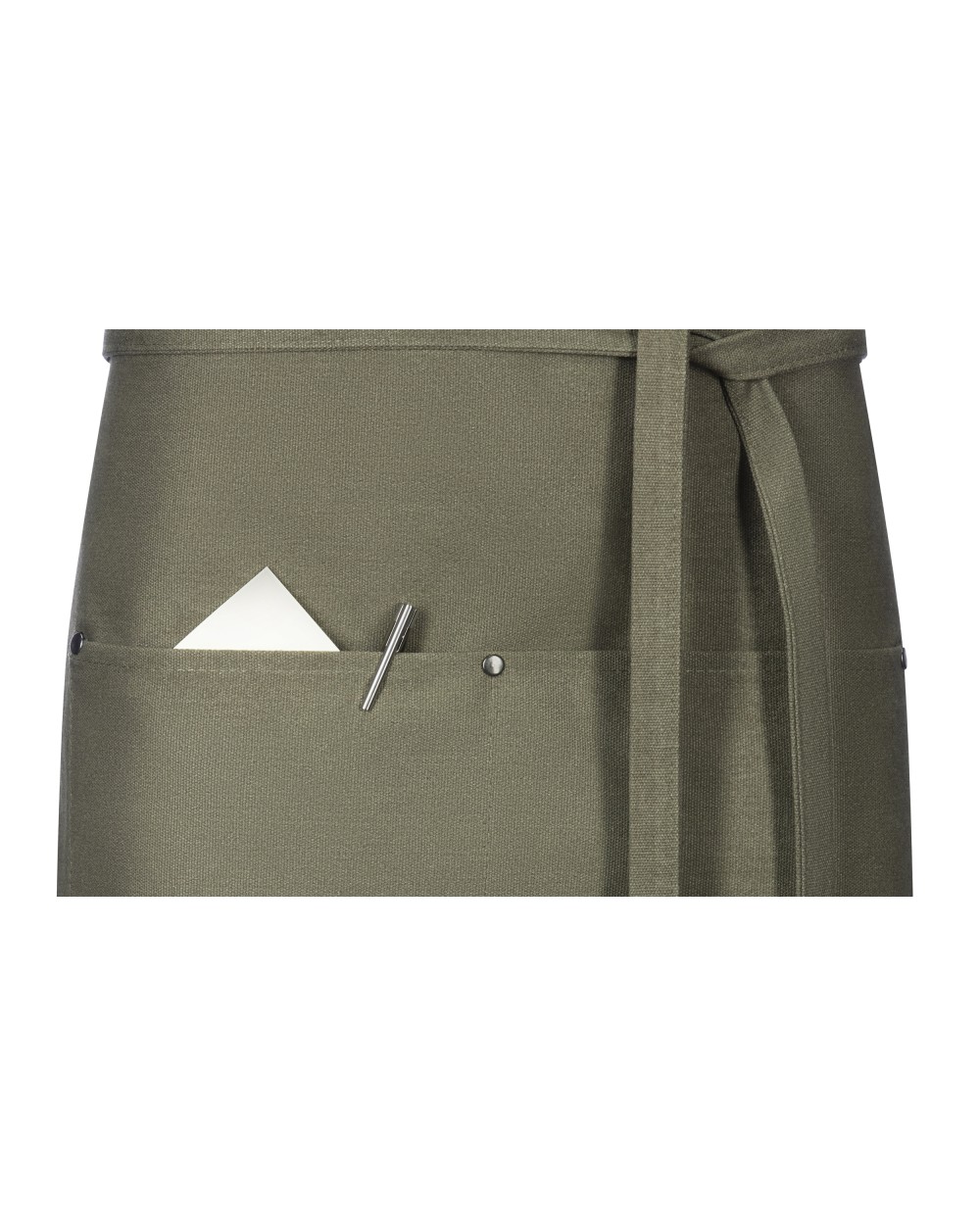 Schorten EXNER Waist Apron Canvas 80 x 45 cm voor bedrukking &amp; borduring