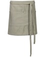 Schorten EXNER Waist Apron Canvas 80 x 45 cm voor bedrukking &amp; borduring