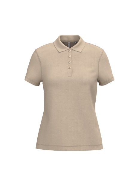 KARIBAN Polo piqué manches courtes femme /api/colors/1d539d1a-76f0-4132-93c4-8034fe18b1e9 personnalisable