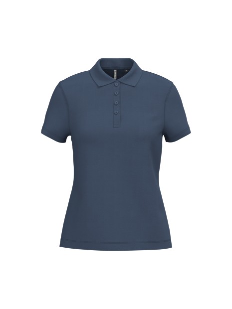 KARIBAN Polo piqué manches courtes femme /api/colors/ad672b31-05a4-4a7a-979a-b5fc02595a56 personnalisable