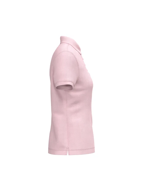 KARIBAN Polo piqué manches courtes femme /api/colors/e6e01a9e-32a8-4240-a2ea-a7c5187399a7 personnalisable