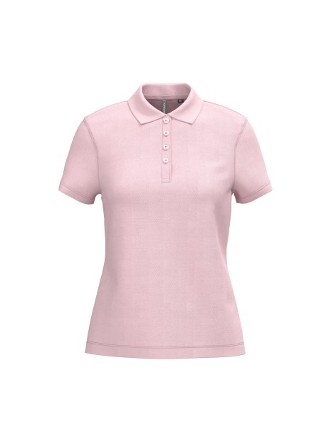 KARIBAN Polo piqué manches courtes femme /api/colors/e6e01a9e-32a8-4240-a2ea-a7c5187399a7 personnalisable