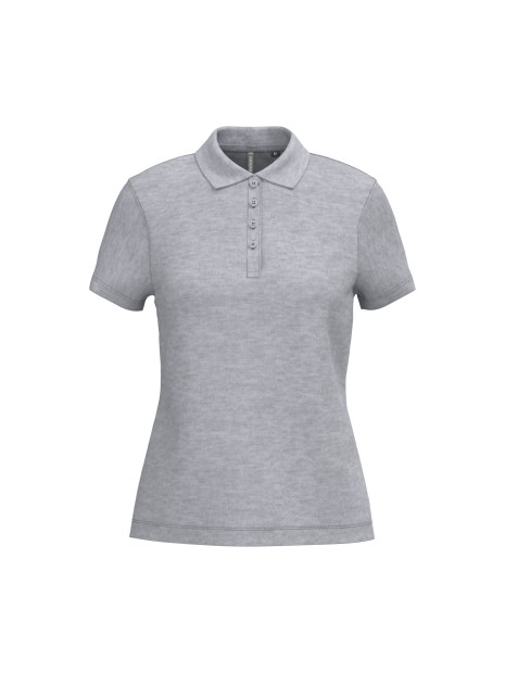 KARIBAN Polo piqué manches courtes femme /api/colors/a37ac46b-201c-43db-9085-8f3a99c04b1c personnalisable