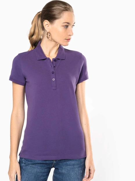 Polos à personnaliser KARIBAN Polo piqué manches courtes femme 