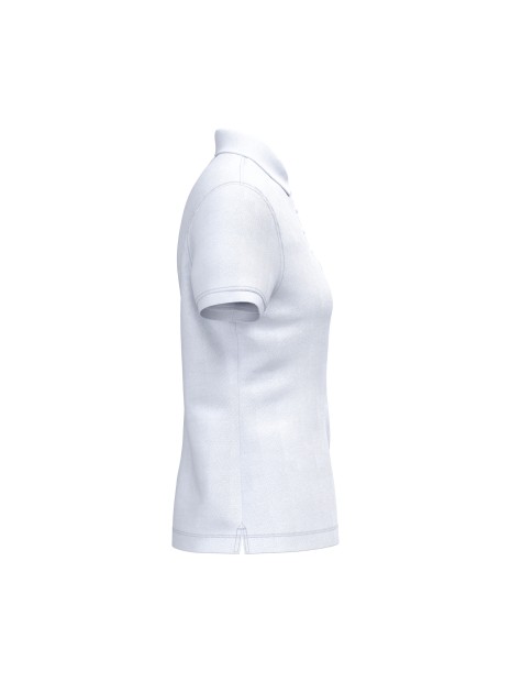 KARIBAN Polo piqué manches courtes femme /api/colors/7a92cd2d-10d2-40b4-928b-296bb7487506 personnalisable