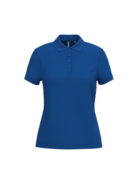 KARIBAN Polo piqué manches courtes femme /api/colors/cdd6ba31-692e-4c2e-b1b4-a3a4a50cf176 personnalisable
