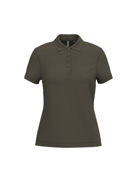 KARIBAN Polo piqué manches courtes femme /api/colors/7d4189a1-61a3-430b-83e5-a3a6fe159806 personnalisable