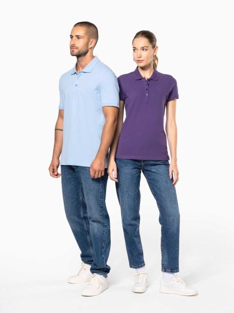 Polos à personnaliser KARIBAN Polo piqué manches courtes femme 
