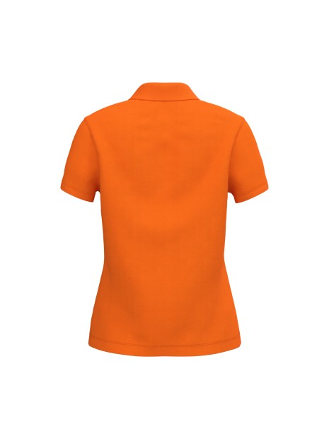 KARIBAN Polo piqué manches courtes femme /api/colors/d51260d5-b263-4200-988d-ee19f414959e personnalisable