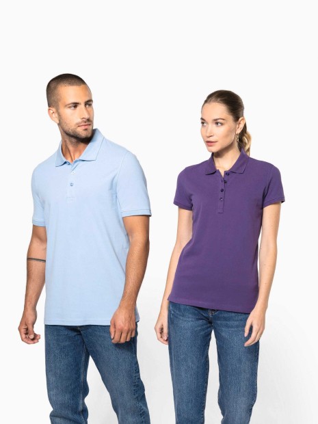 Polos à personnaliser KARIBAN Polo piqué manches courtes femme 
