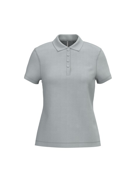 KARIBAN Polo piqué manches courtes femme /api/colors/b8c3da1f-f409-43cb-b759-5e63471e125b personnalisable