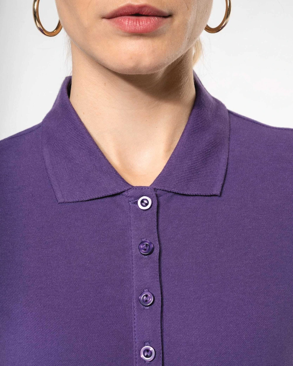 Polos personnalisable KARIBAN Polo piqué manches courtes femme