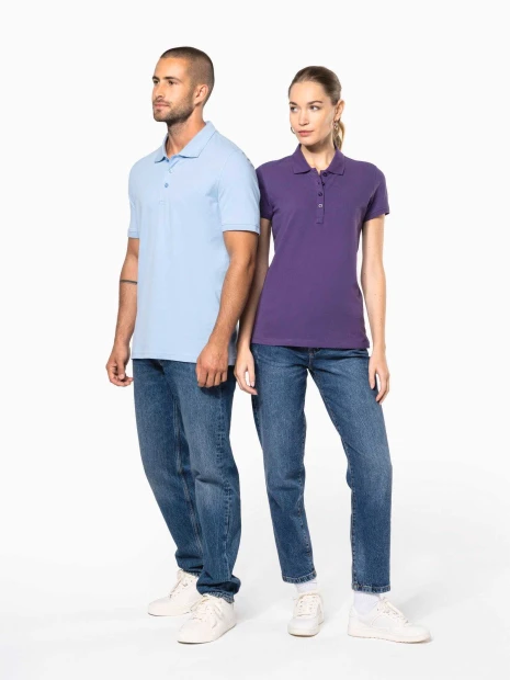 Polos à personnaliser KARIBAN Polo piqué manches courtes femme 