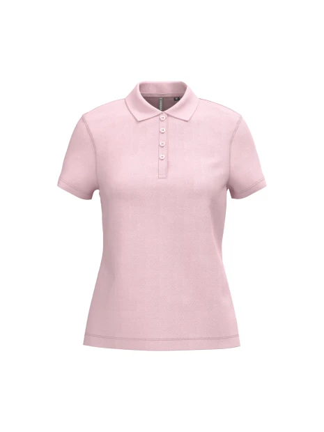 KARIBAN Polo piqué manches courtes femme /api/colors/e6e01a9e-32a8-4240-a2ea-a7c5187399a7 personnalisable
