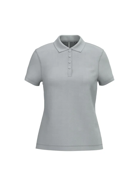 KARIBAN Polo piqué manches courtes femme /api/colors/b8c3da1f-f409-43cb-b759-5e63471e125b personnalisable