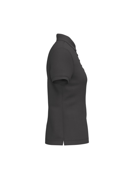 KARIBAN Polo piqué manches courtes femme /api/colors/3664e9be-231a-44a8-bacd-707b001b474c personnalisable
