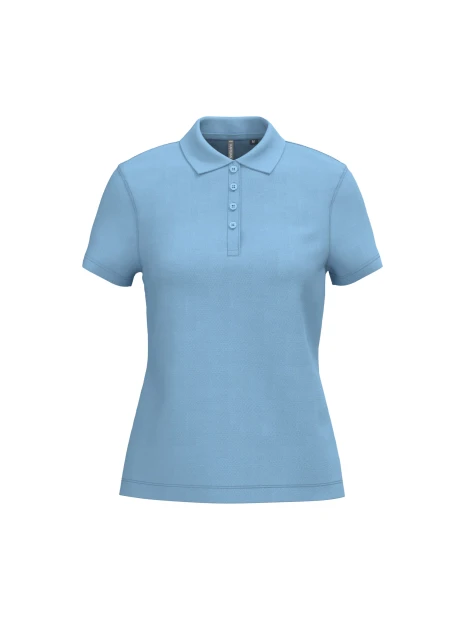 KARIBAN Polo piqué manches courtes femme /api/colors/549fa598-8d61-4fa2-82ad-90f4d2ec39ab personnalisable