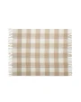 4DO Karierte Mohair-Decke Plaids personalisierbar