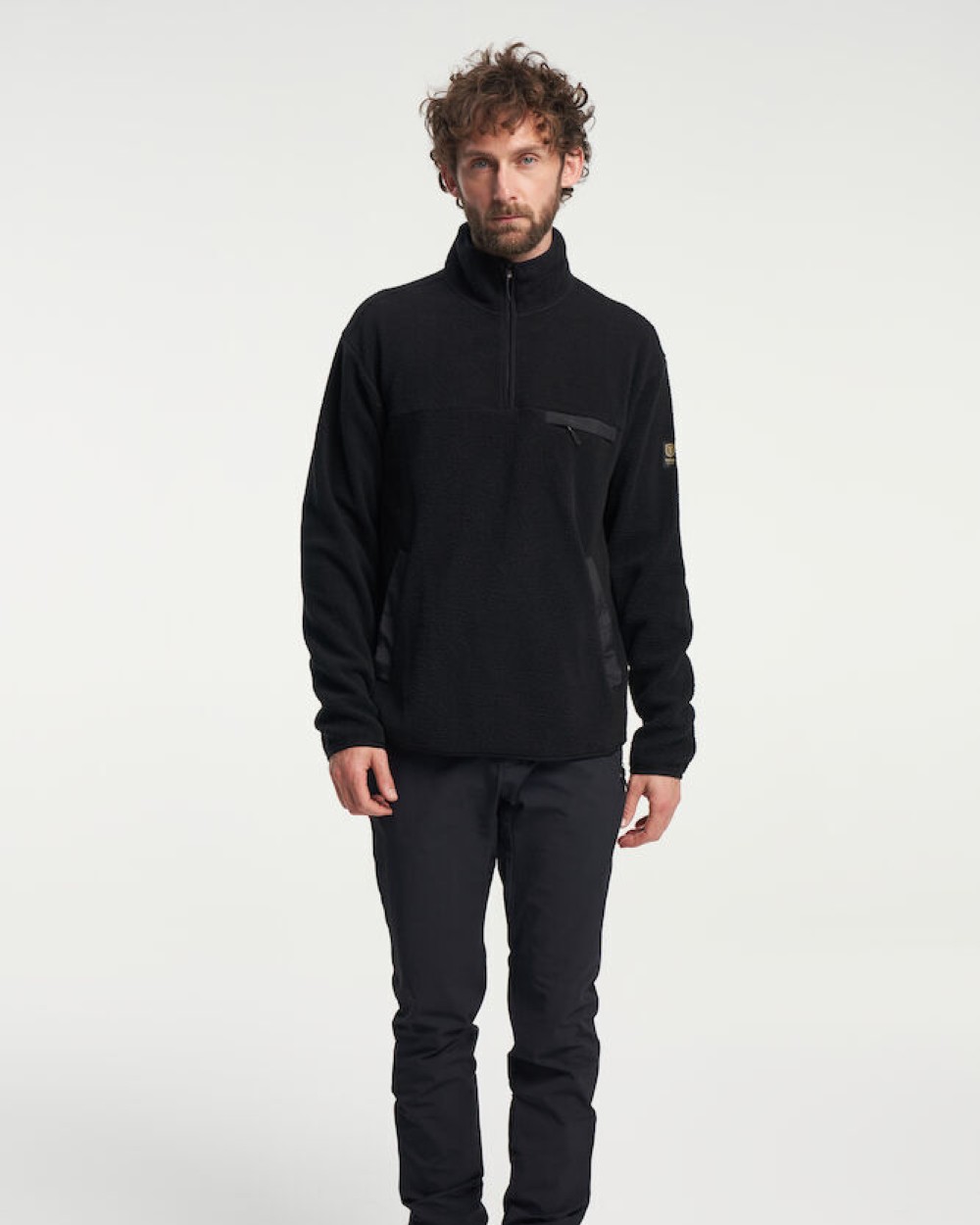 TENSON Yoke Half Zip Men Polar Fleeces personalisierbar