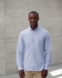 Hemden HENBURY Modern long sleeve Oxford shirt voor bedrukking &amp; borduring