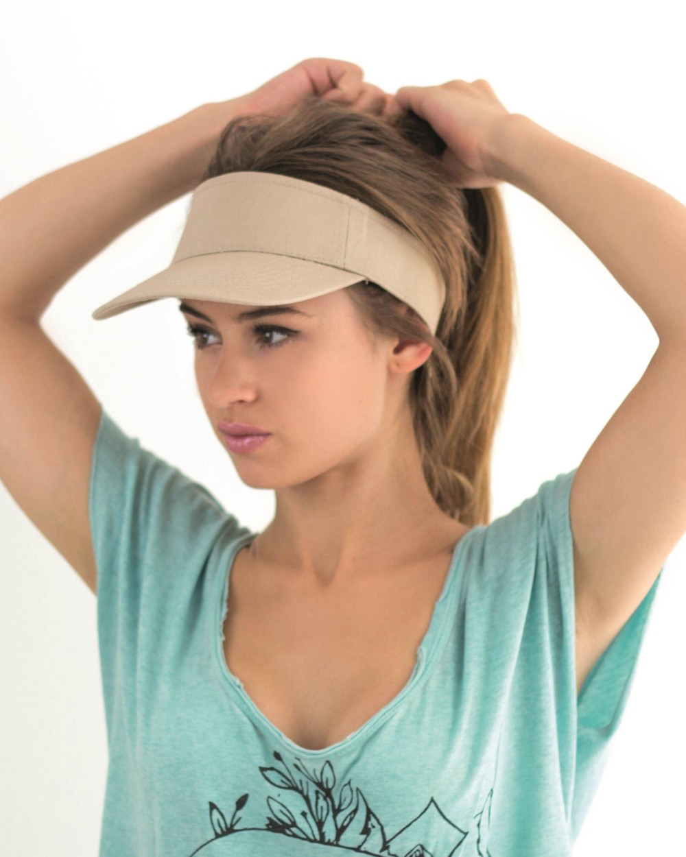 Petjes ATLANTIS ROLAND VISOR voor bedrukking &amp; borduring