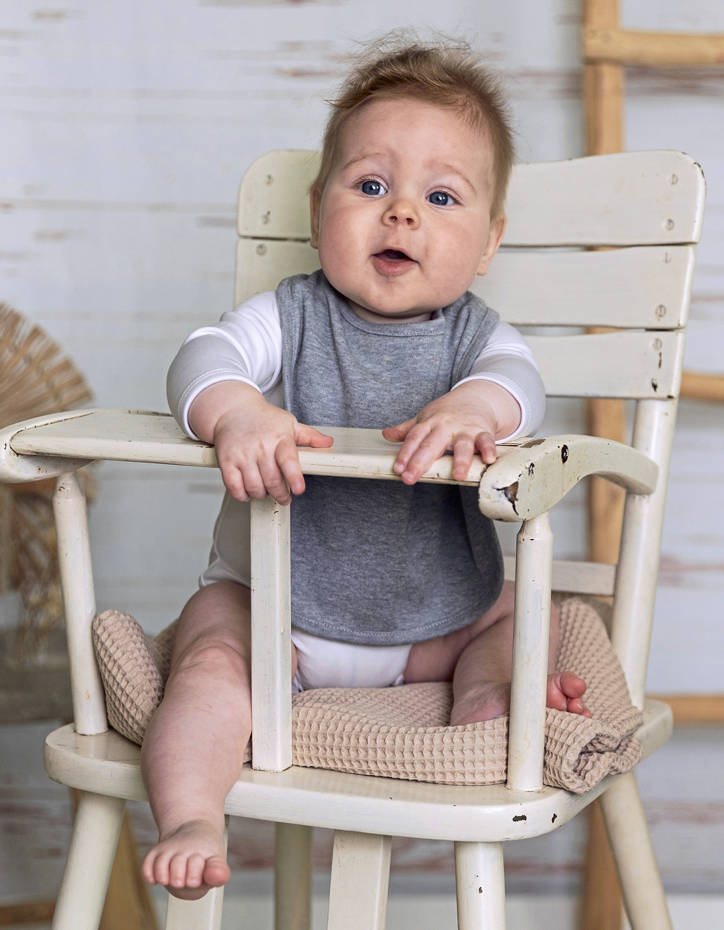 Articles bébés personnalisable LINK KIDS WEAR Organic Baby Bib Olli 01