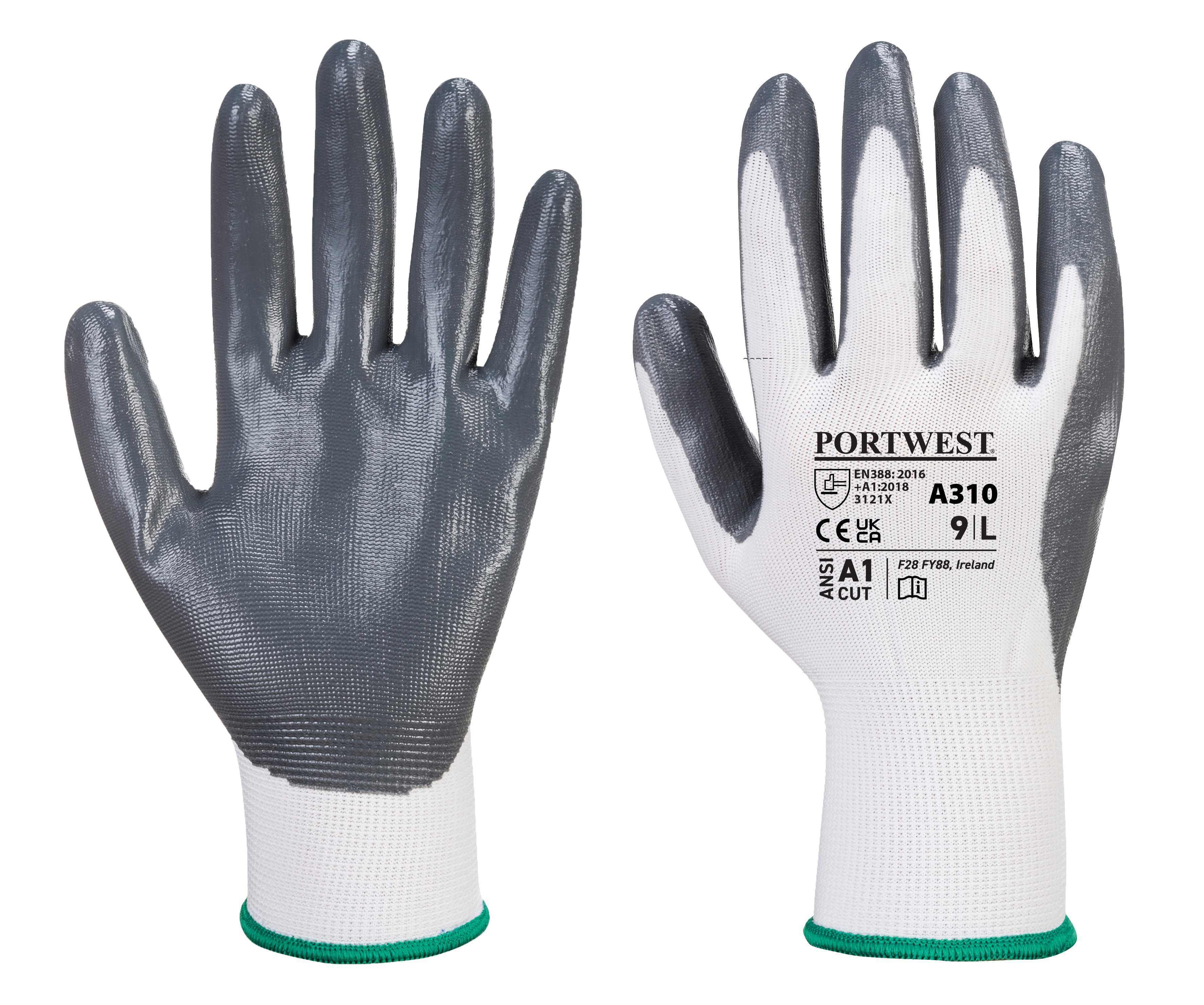 Bonnets personnalisable PORTWEST Gant en nitrile Flexo Grip (A310)