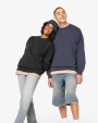 NATIVE SPIRIT Ausgewaschenes umweltfreundliches Oversize Unisex-Sweatshirt mit Rundhalsausschnitt Sweatshirts personalisierbar