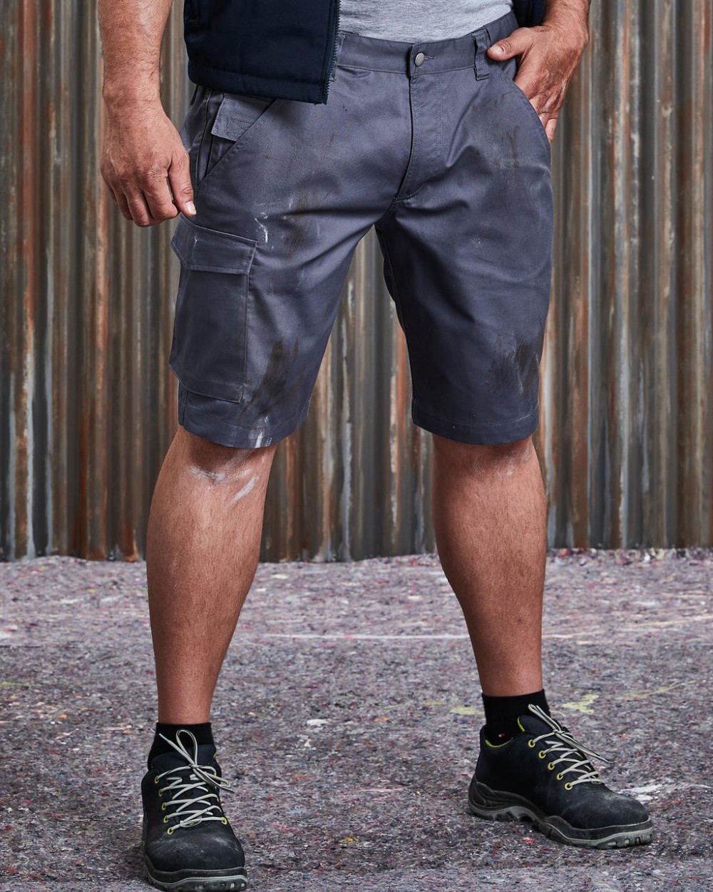 Bermuda's & Shorts RUSSELL Polycotton Twill Shorts voor bedrukking &amp; borduring