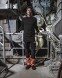 T-shirts PROJOB 2020 T-SHIRT LANGE MOUWEN MET FLUO INZETSTUKKEN voor bedrukking &amp; borduring