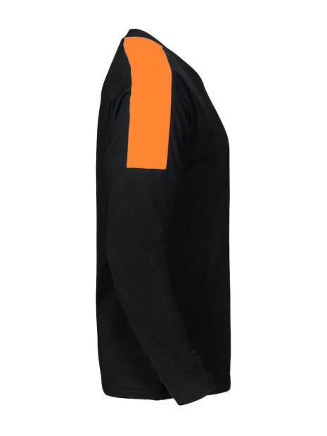 PROJOB 2020 T-SHIRT MANCHES LONGUES BANDES FLUO /api/colors/a825d0cb-4b81-4fb3-8c4e-0cffe2e80eec personnalisable