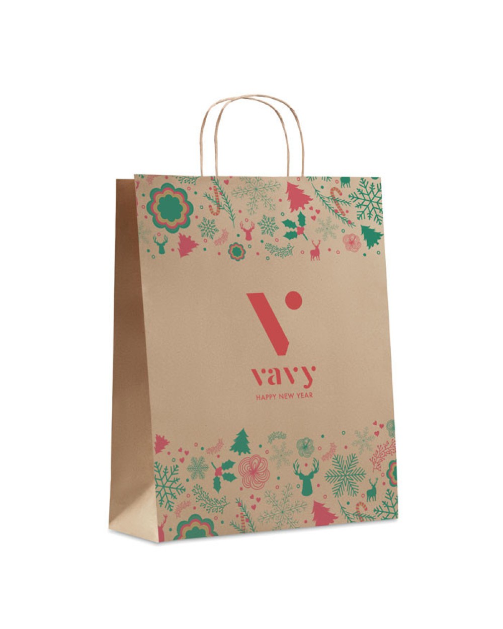 Sacs & Bagagerie personnalisable 4DO Sac en papier cadeau grand