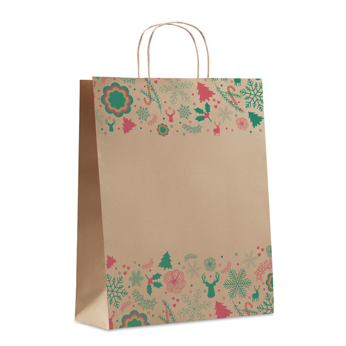 Sacs & Bagagerie personnalisable 4DO Sac en papier cadeau grand