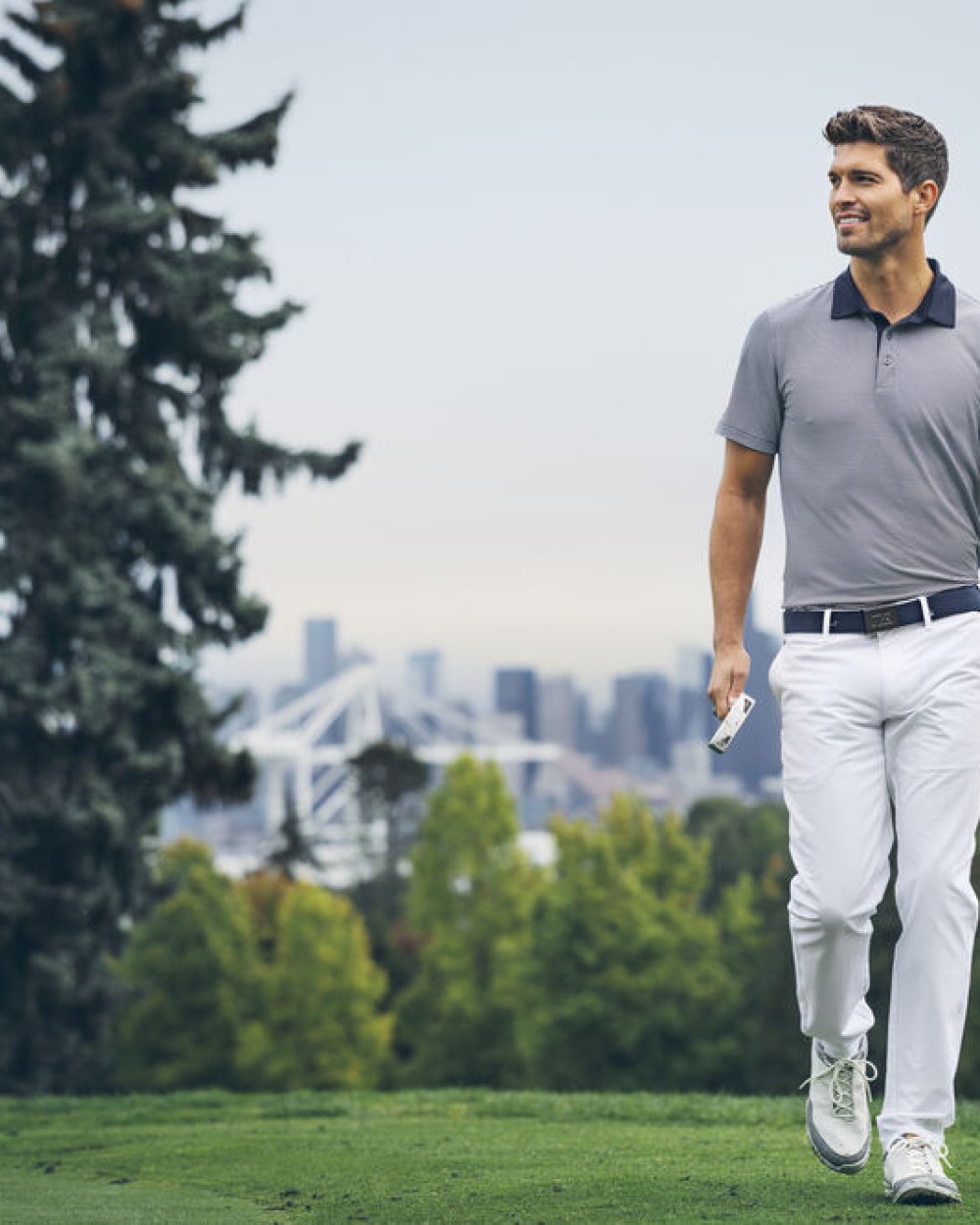 CUTTER & BUCK Virtue Polo Stripes Men Poloshirts personalisierbar