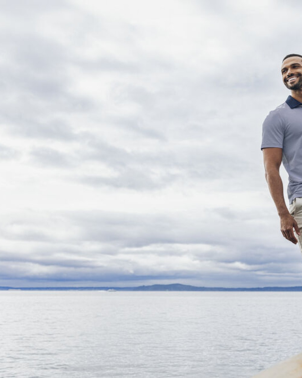 CUTTER & BUCK Virtue Polo Stripes Men Poloshirts personalisierbar