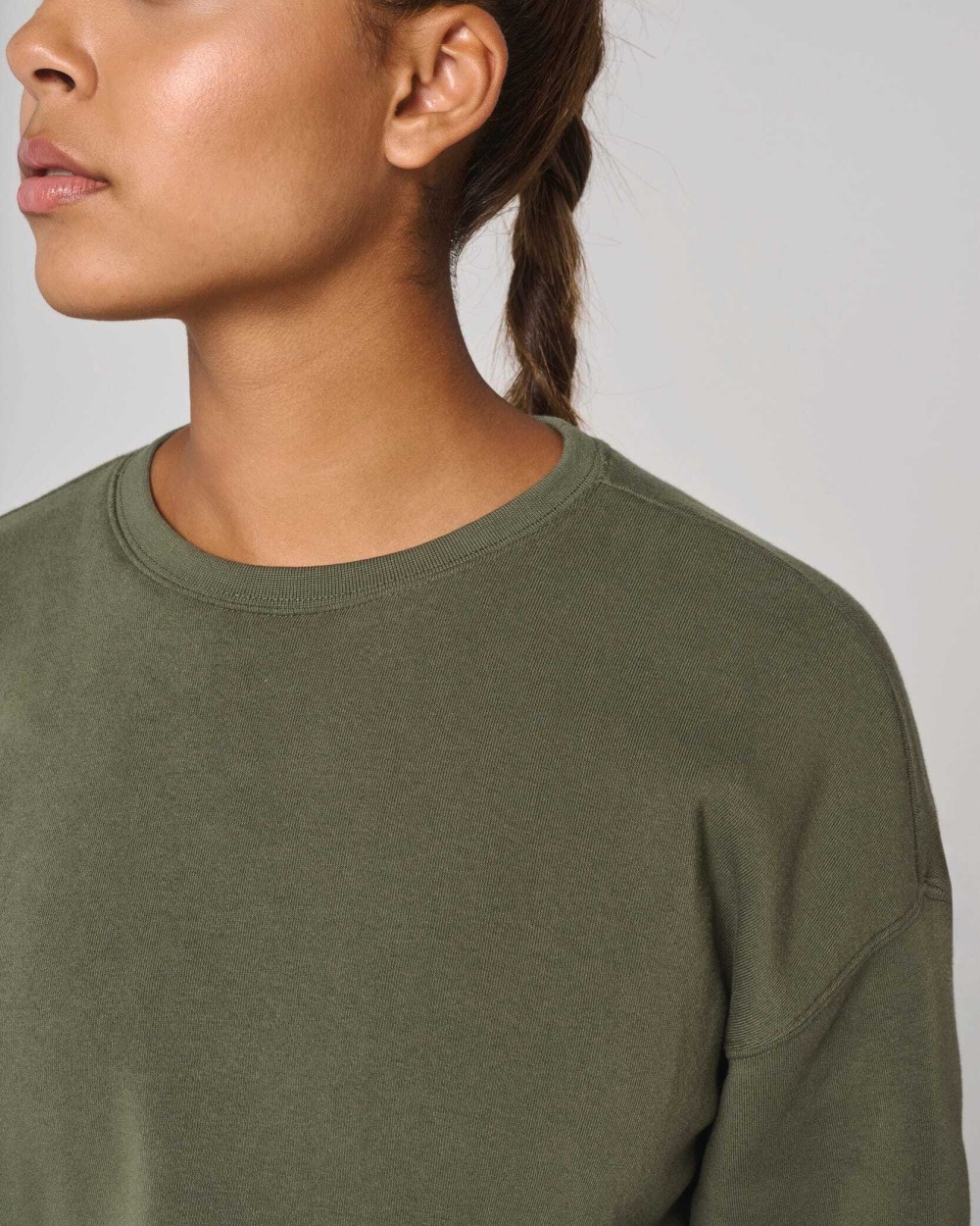 PROACT Damen Cropped-Sweatshirt mit Rundhalsausschnitt Sweatshirts personalisierbar