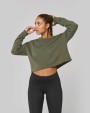 PROACT Damen Cropped-Sweatshirt mit Rundhalsausschnitt Sweatshirts personalisierbar
