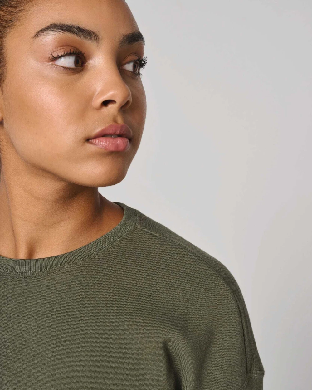 Sweat-shirts personnalisable PROACT Sweat-shirt crop col rond femme