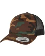 FLEXFIT Retro Trucker Camo Kappen personalisierbar