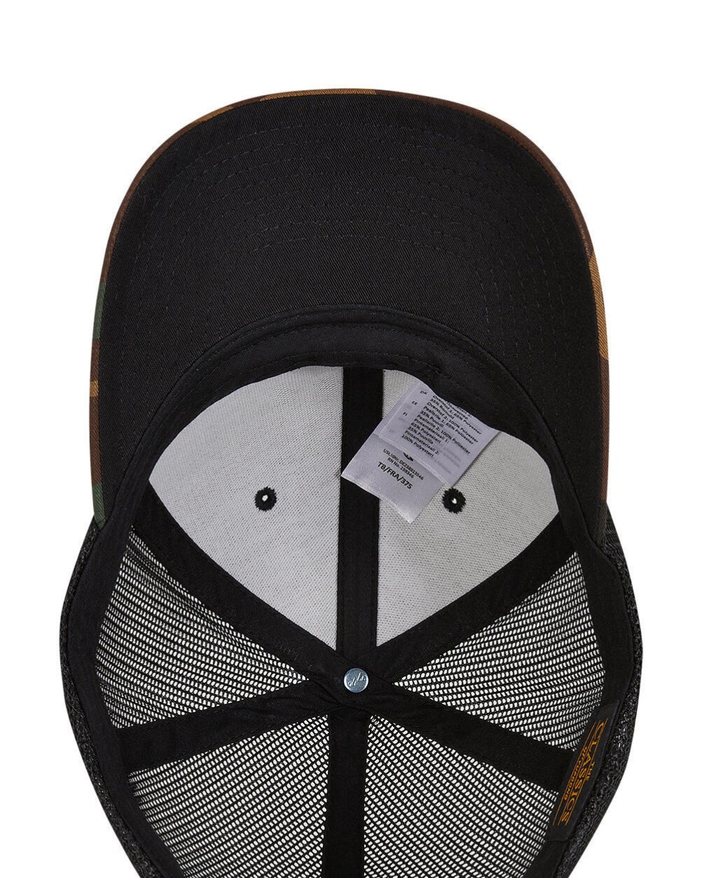 FLEXFIT Retro Trucker Camo Kappen personalisierbar