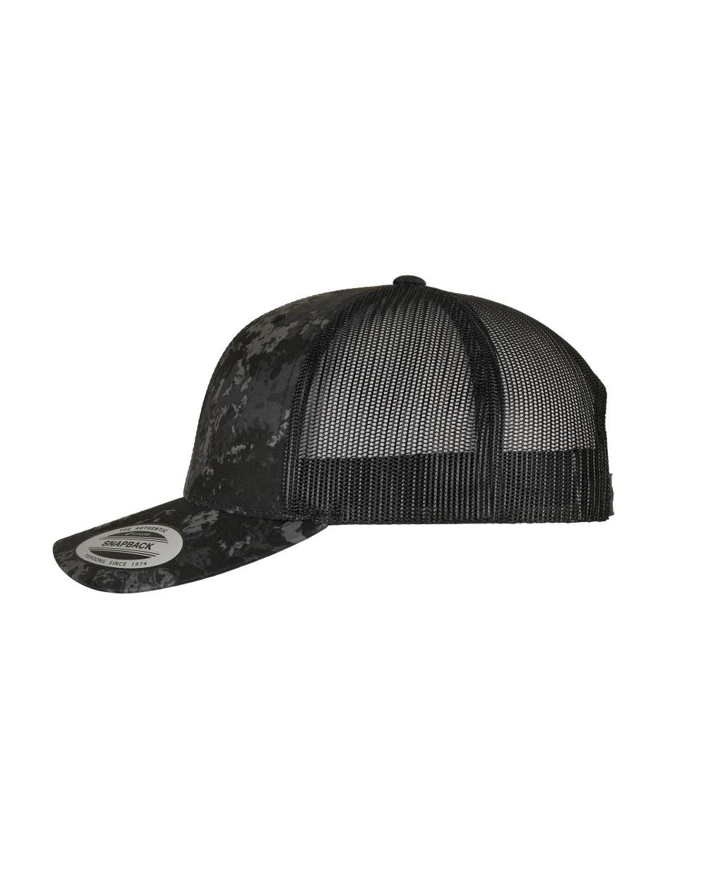 Petjes FLEXFIT YP CLASSICS® VEIL CAMO™ RETRO TRUCKER voor bedrukking &amp; borduring