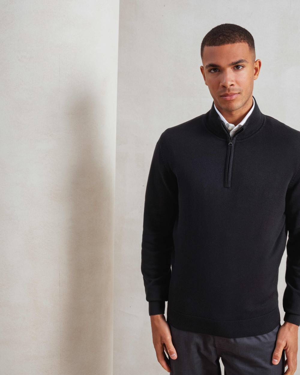 PREMIER ¼ zip knitted sweater Sweatshirts personalisierbar